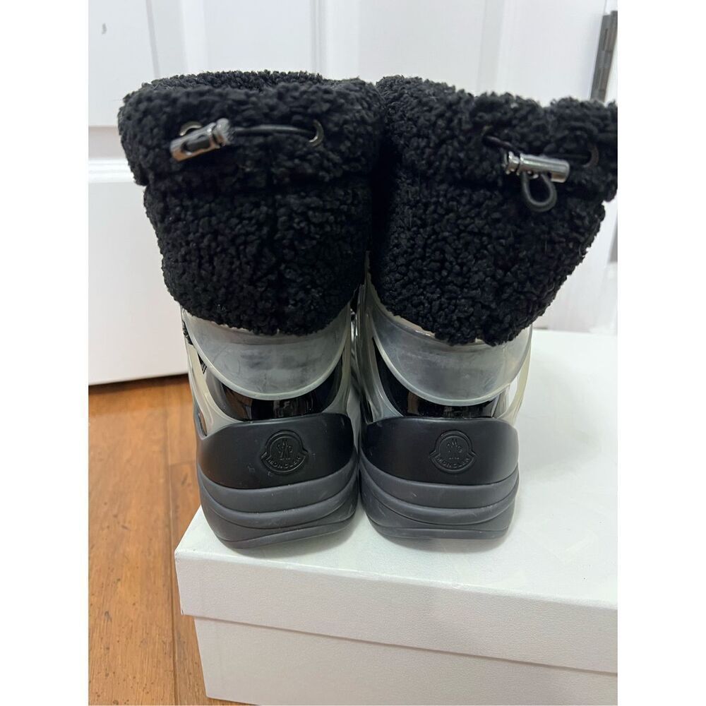 Moncler Womens Insolux Faux Fur ankle boots size 36 - Picture 6 of 14